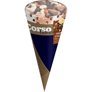 Corso | Intenso | Inghetata cu trei tipuri de ciocolata 74g