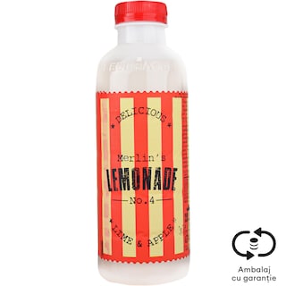 Merlin's | Limonada cu lime si mere 600ml