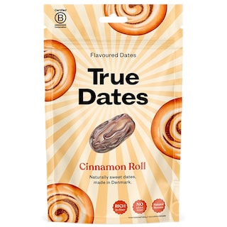 True Dates | Curmale cu aroma Cinnamon Roll 100g