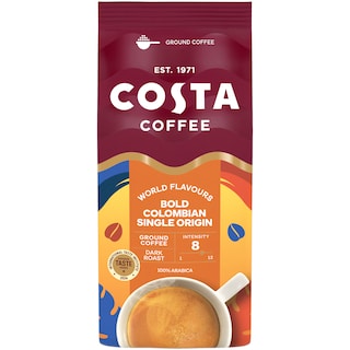 Costa Coffee | Cafea macinata Colombian Roast 200g