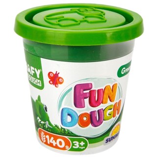 Crafy | Set plastilina cu 4 culori, Crafy Fun, 560g