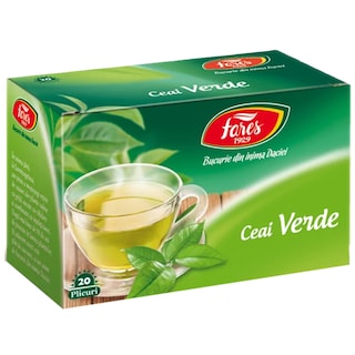Fares | Ceaiurile lumii | Ceai verde 20x2g