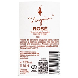 Negrini | Vin roze demisec 0.75L