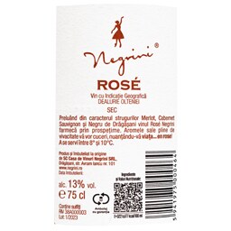 Negrini | Vin roze demisec 0.75L