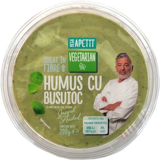 Mega Apetit | Humus cu busuioc 200g