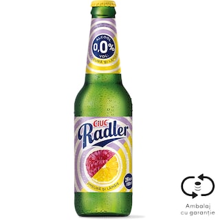Ciuc Radler | Bere fara alcool cu zmeura si lamaie 0.33L