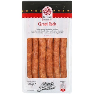Gusturi romanesti | Carnati Radic 300g