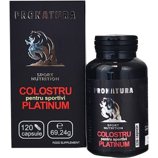 Pro Natura | Supliment Colostru pentru sportivi, 120 capsule