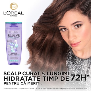 Elseve | Sampon purificator Hyaluron Pure 250ml
