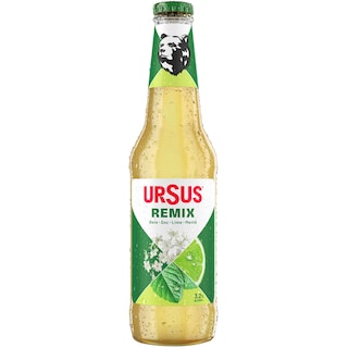 Ursus | Remix | Bere blonda cu suc de soc, lime, menta 330ml