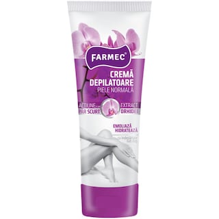 Farmec | Crema depilatoare pentru piele normala cu extract de orhidee 150ml