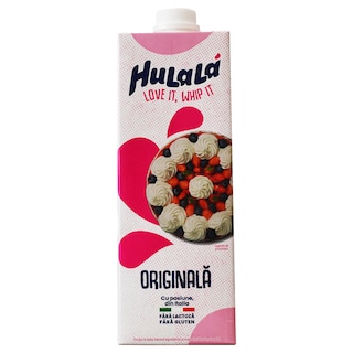 HuLaLa | Produs indulcit UHT, pe baza de grasimi si uleiuri vegetale, pentru batut 1L