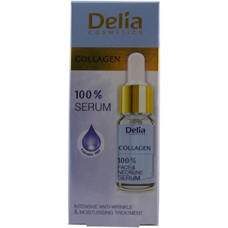 Delia | Ser hidratant antirid cu colagen pentru fata si decolteu 10ml