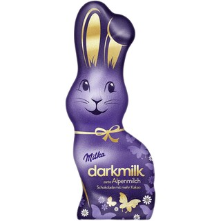 Milka | Dark Milk | Iepuras de ciocolata cu lapte si cacao 100g