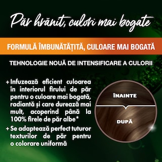 Garnier | Color Naturals | Vopsea de par 5 Saten Deschis