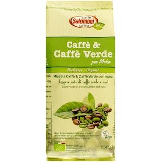 Salomoni | Cafea & cafea verde ecologica 250g