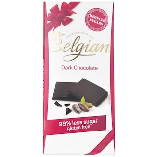 The Belgian | Ciocolata amaruie fara zahar 100g