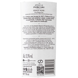 Purcari | Vin rosu sec Pinot Noir 0.75L