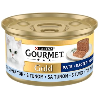 Gourmet | Gold | Hrana umeda pentru pisici, Mousse ton 85g