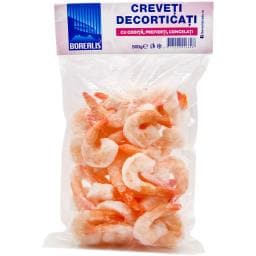 Creveti decorticati cu codita, prefierti 500g