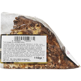 Quaranta | Felie de tort nougat cu ciocolata, migdale si alune, diverse sortimente 110g
