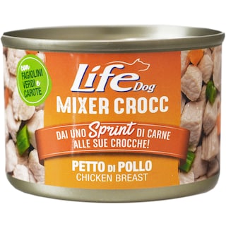 Life | Mixer crocc | Hrana umeda pentru caini, cu piept de pui 150g