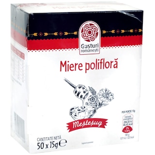 Gusturi romanesti | Miere poliflora 50x15g