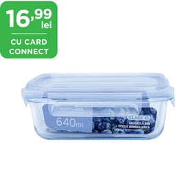 Neoflam | Caserola din sticla borosilicata, 640ml