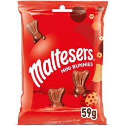 Maltesers | Mini iepurasi de ciocolata cu miez usor si crocant 58g