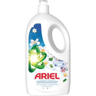 Ariel | Detergent lichid Breeze of Greek Island, 80 spalari 3.6L