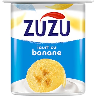 Zuzu | Iaurt cu banane 2.6% grasime 125g