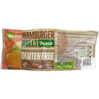 Balviten | Chifle hamburger fara gluten 2x70g