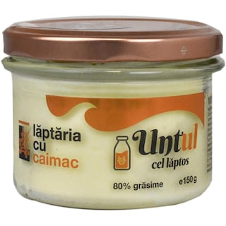 Laptaria cu caimac | Untul cel laptos 80% grasime 150g