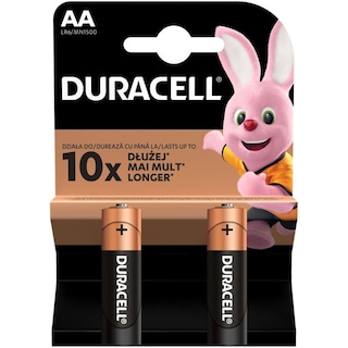 Duracell | Baterii alcaline AA 2 bucati