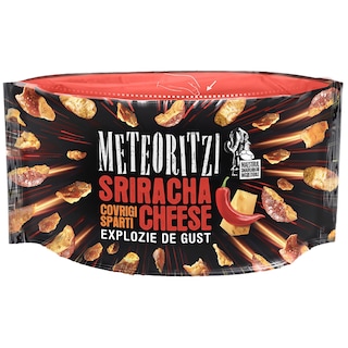 Meteoritzi | Covrigi sparti cu gust de Sriracha cheese 75g