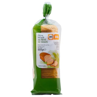 365 | Paine feliata cu faina de secara 600g