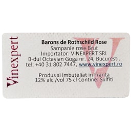BARONS DE ROTHSCHILD | Sampanie Brut rose 750ml