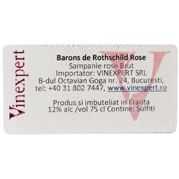 BARONS DE ROTHSCHILD | Sampanie Brut rose 750ml