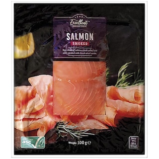 Excellent | Somon afumat la rece 100g