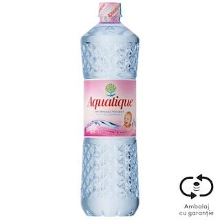 Aquatique | Apa minerala naturala plata oligominerala 1L