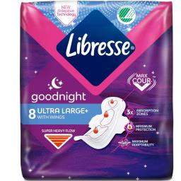 Absorbante Goodnight Ultra Large, 8 bucati