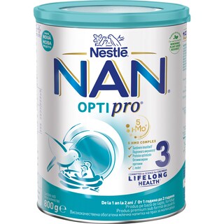 Nestle | Lapte praf Optipro 3, intre 1-2 ani 800g
