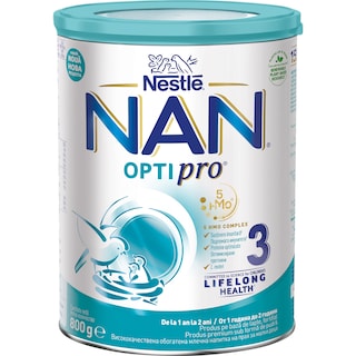 Nestle | Produs pe baza de lapte Optipro 3, intre 1-2 ani 800g