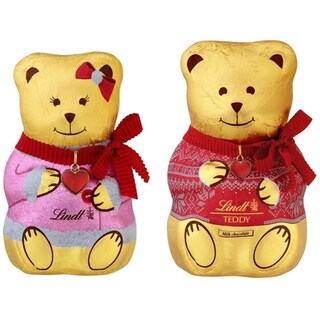 Lindt | Figurina din ciocolata cu lapte Teddy, diverse modele 100g