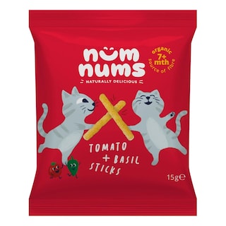 Num Nums | Sticksuri bio cu rosii si busuioc 20g