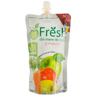 Fresh | Suc natural din mere de Itesti si morcov 0.25l