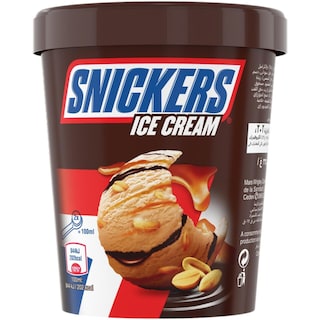 Snickers | Inghetata cu arahide si caramel 450ml