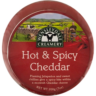 Wensleydale | Cascaval cheddar hot&spicy 200g