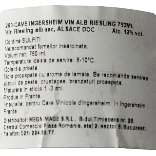 Cave D'Ingersheim | Vin alb Riesling 0.75L