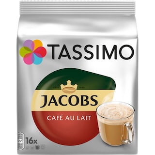 Tassimo | Jacobs | Cafea Cafe au lait, 16 capsule
